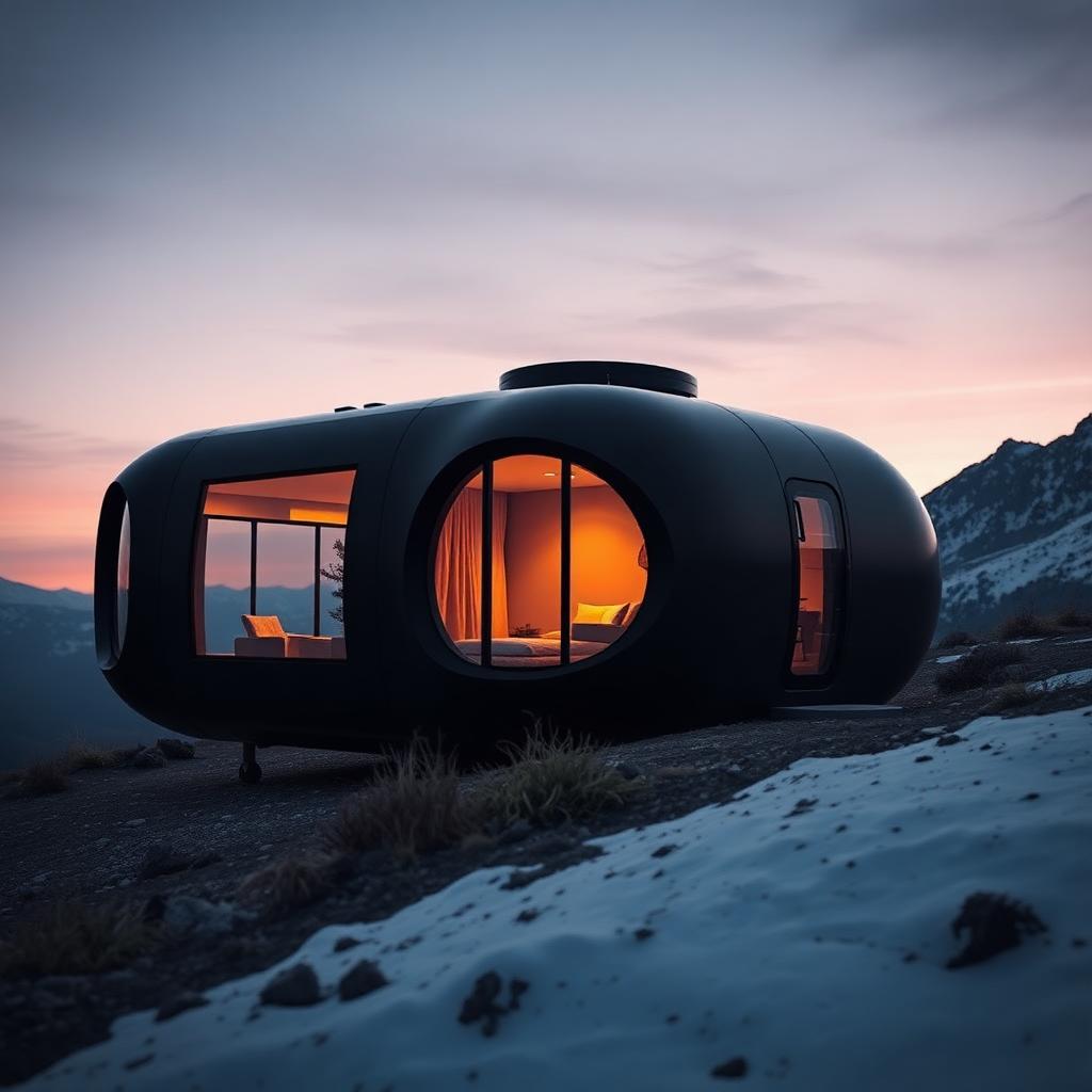 miBEL smart capsule at night